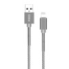 Phixi Force CB610L Metal Örgü 100 Cm Lightning USB Şarj ve Data Kablosu